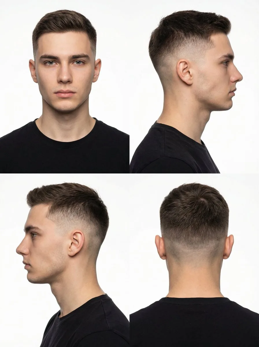 4-Panel Studio Portrait Grid reference