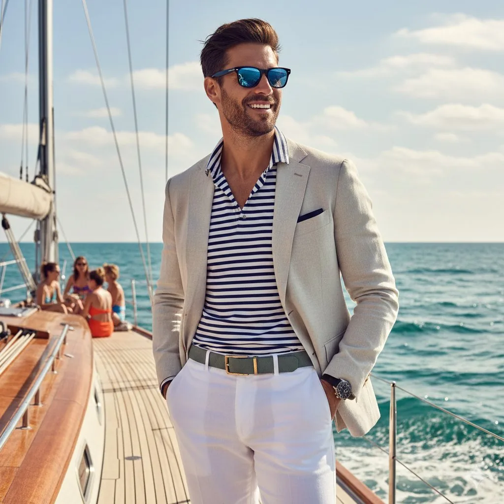 Golden Hour Sailboat Portrait - Nano Banana Pro AI Prompt for Social Media Post reference