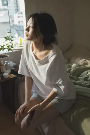 Candid Morning Bedroom Portrait
