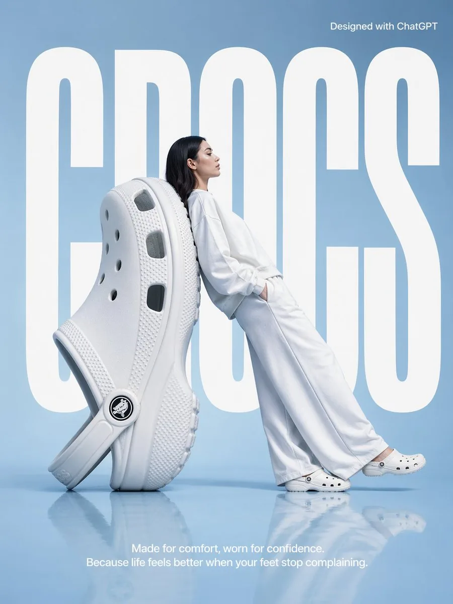 Surrealist Fashion Brand Poster reference