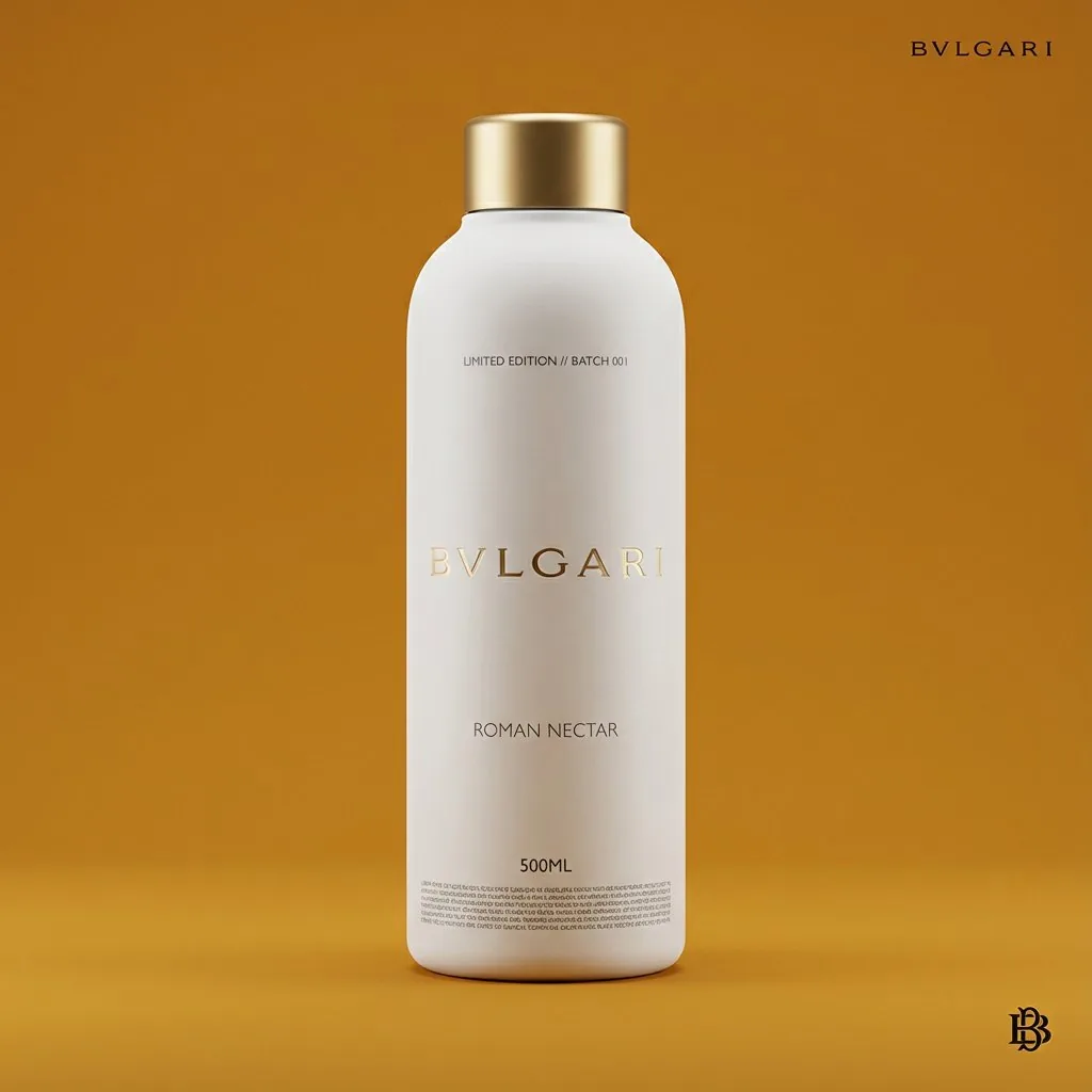 Premium Beverage Package Design Prompt reference