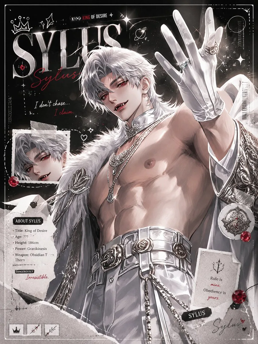 Dark Anime Sylus Scrapbook Poster reference
