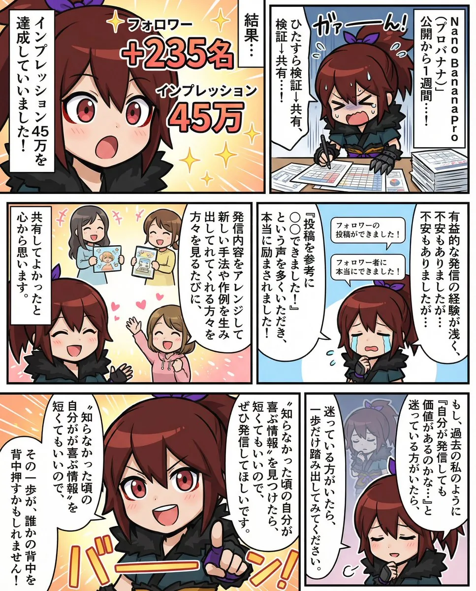 Moe-style full-color manga from given character and story reference