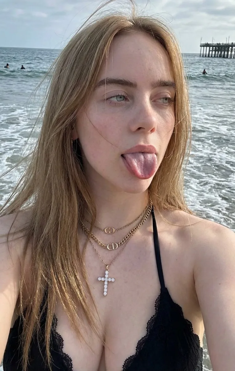 Playful Beach Selfie with Designer Jewelry - Nano Banana Pro AI Prompt for Social Media Post reference