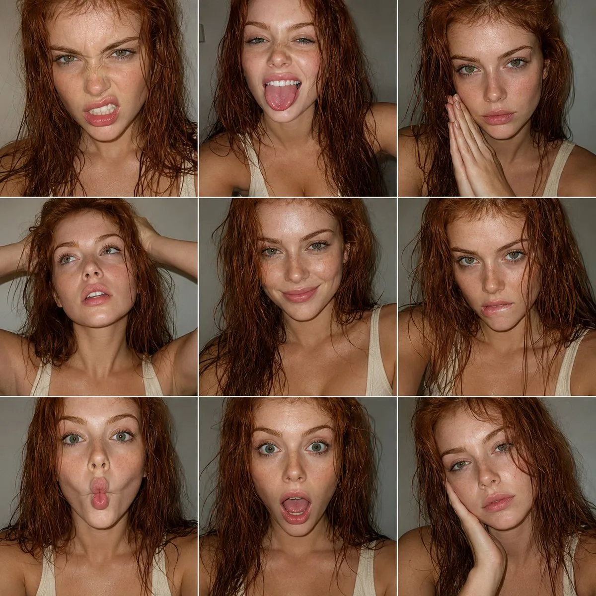 FACS Expression Portrait Matrix reference