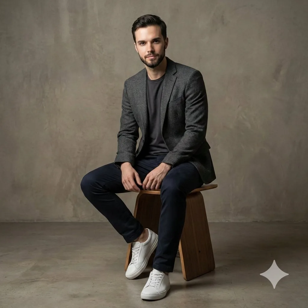 Photorealistic Studio Portrait with Identity Preservation - Nano Banana Pro AI Prompt for Product Marketing reference