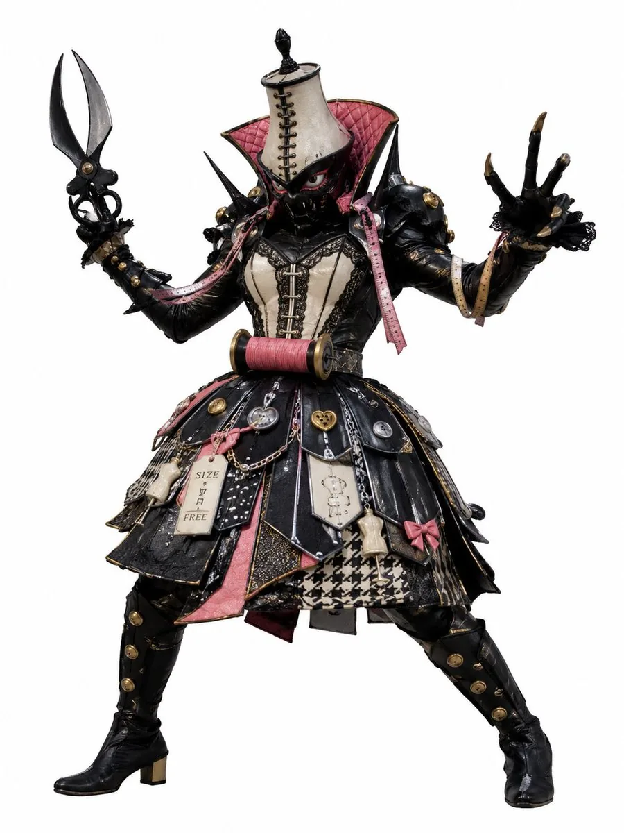 Tokusatsu Tailor Monster Villain reference
