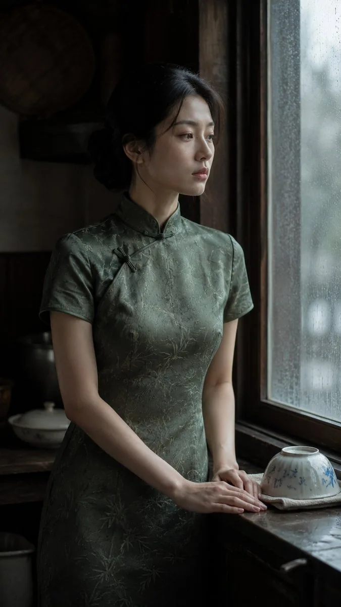 Rainy Day Kitchen Life Portrait reference