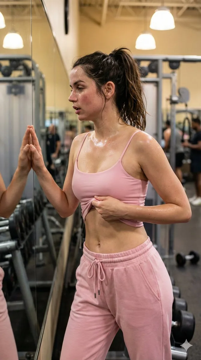 Ultra Photorealistic Gym Portrait Prompt - Nano Banana Pro AI Prompt for Social Media Post reference