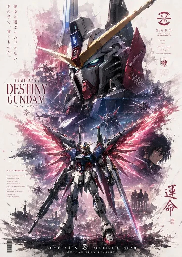 Mecha Anime Poster Art reference