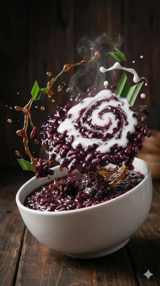 Ultra-Realistic Food Photography of Dessert Splash reference