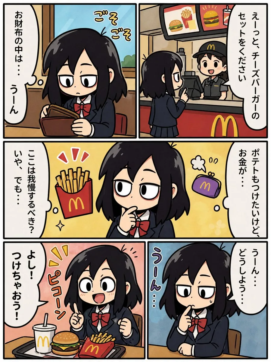 Fast Food Schoolgirl Manga Page reference