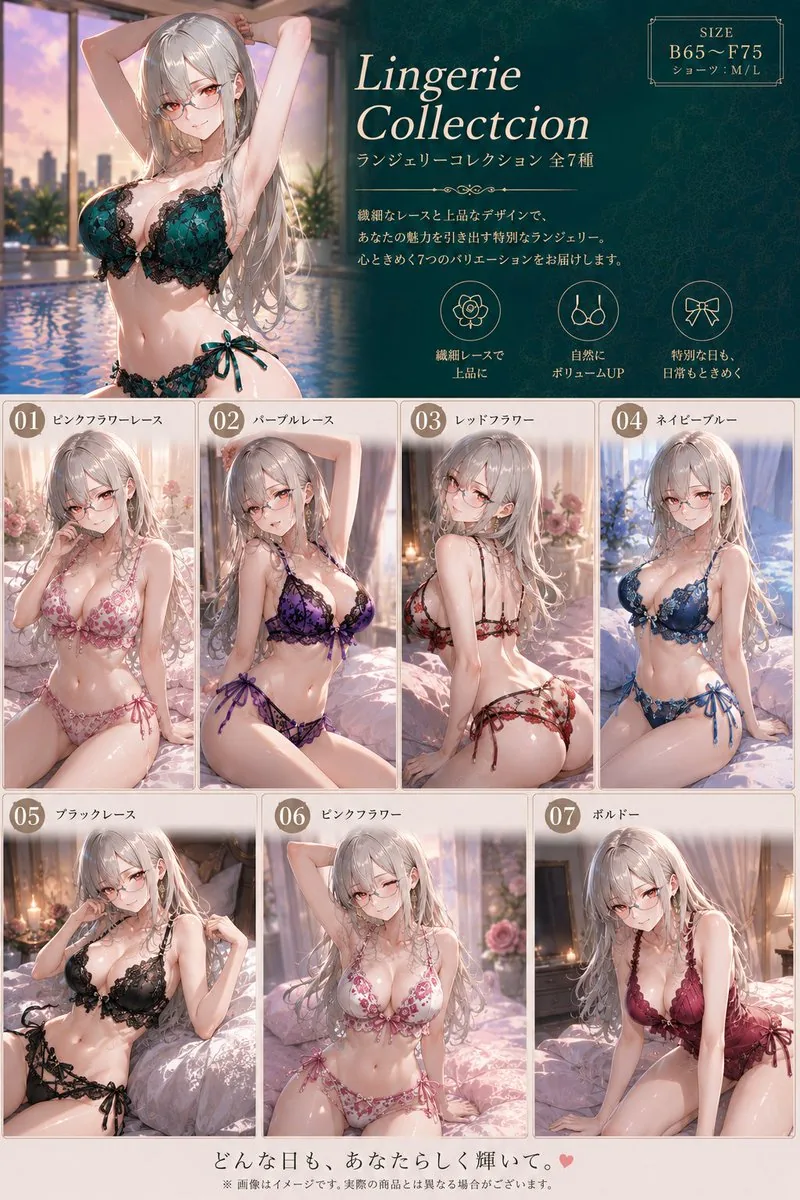 SFW Anime Catalog Illustration reference