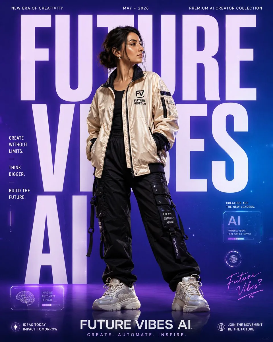 Premium Streetwear Campaign Poster reference