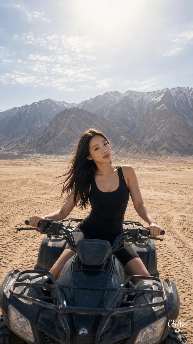 Desert ATV Safari Portrait reference