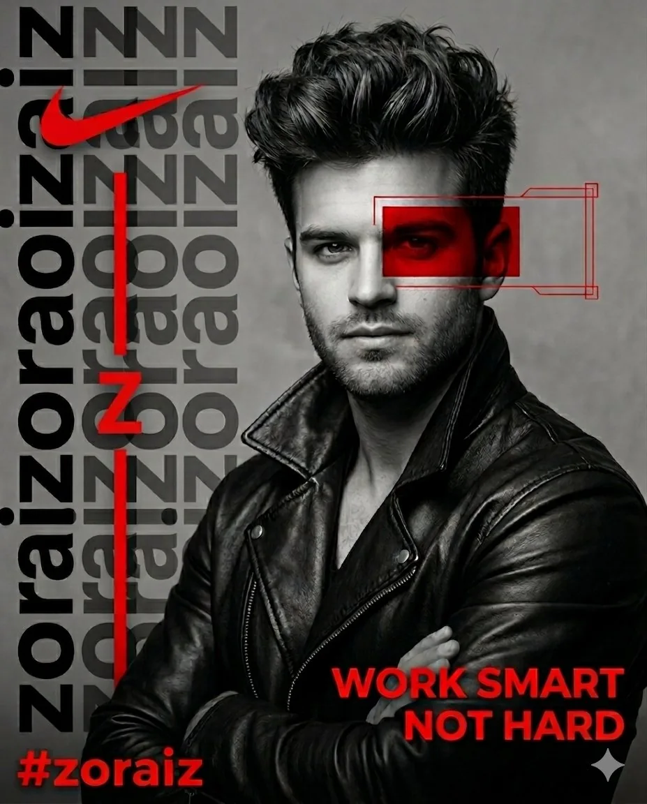 Artistic Male Fashion Portrait - Nano Banana Pro AI Prompt for Product Marketing reference