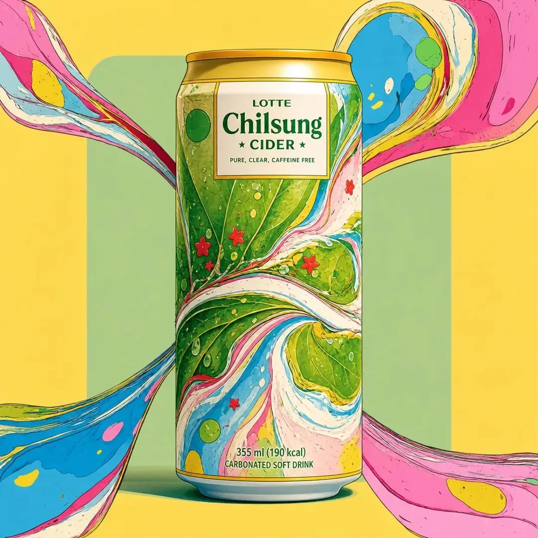 Psychedelic Commercial Beverage Photography reference