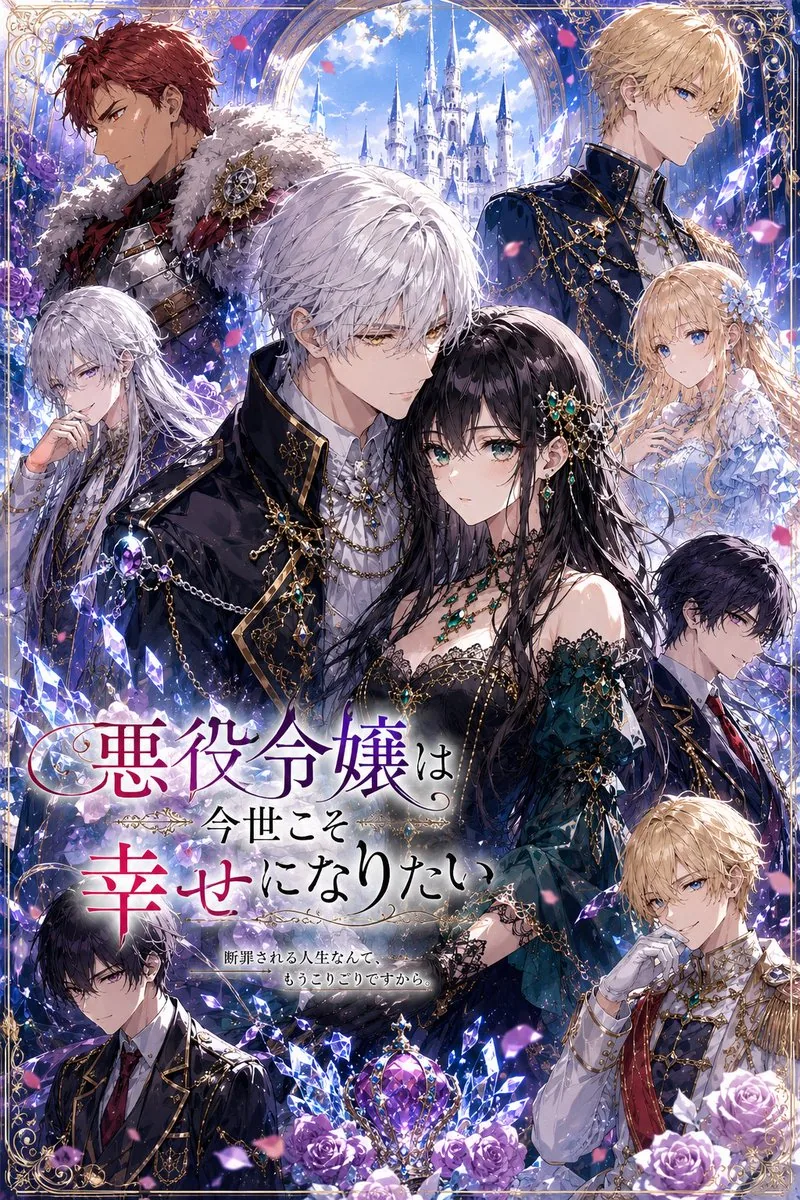 Fantasy Villainess Novel Cover reference