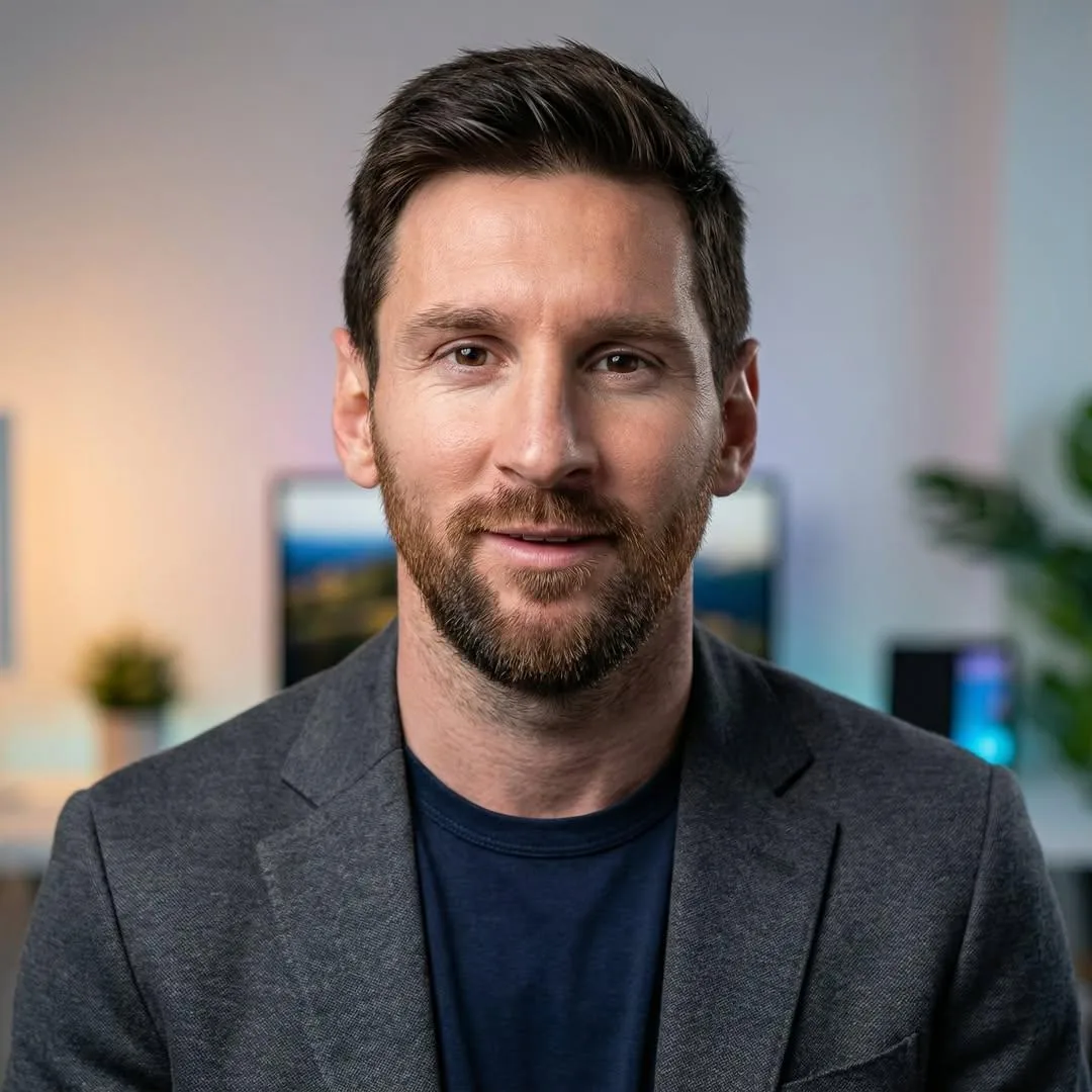 Ultra-Realistic Professional Headshot for Creator Economy reference