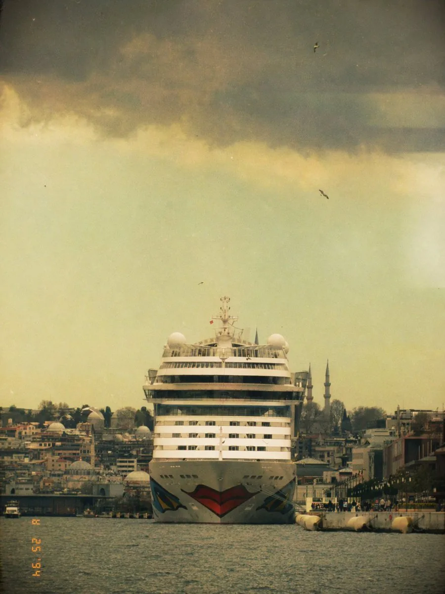 Vintage Cruise Ship in Istanbul reference
