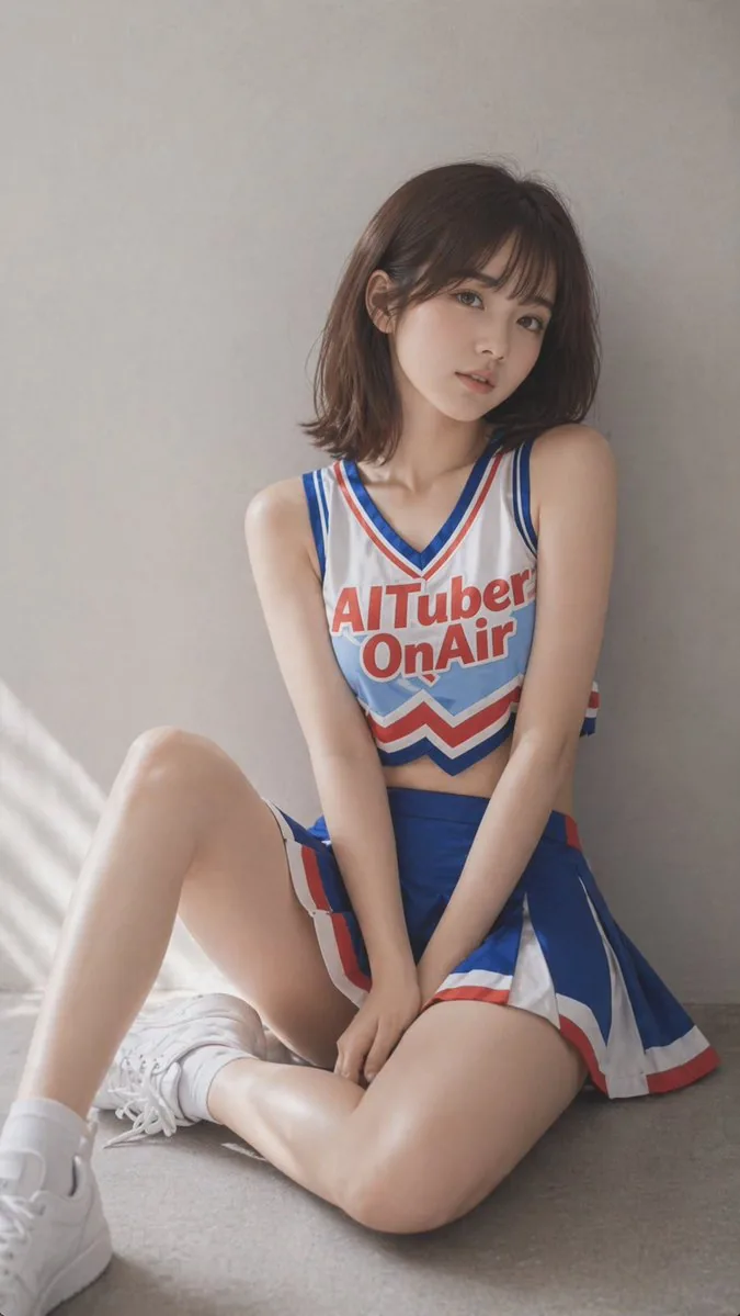 Realistic Cheerleader Portrait reference