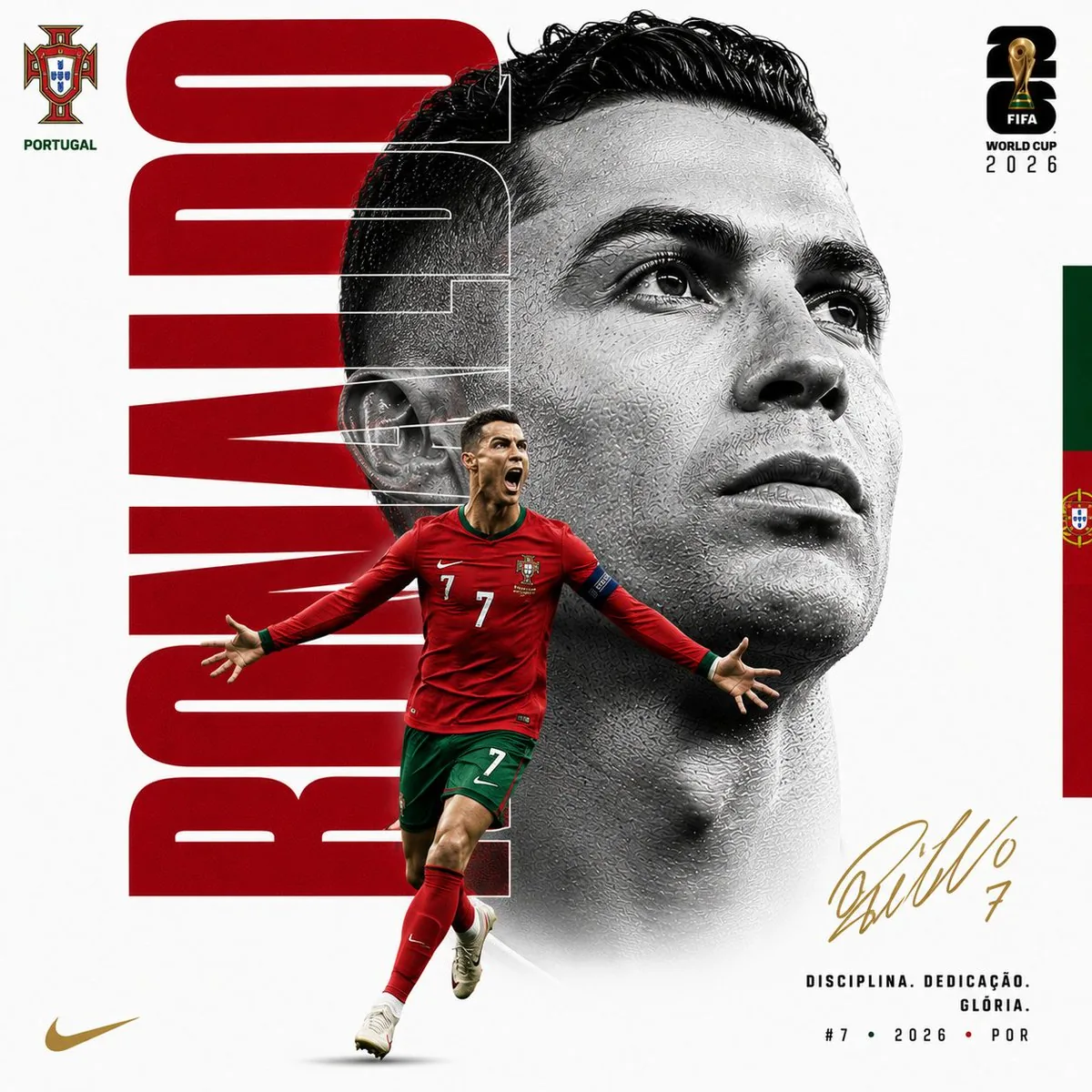 Customizable Luxury FIFA Editorial Poster reference