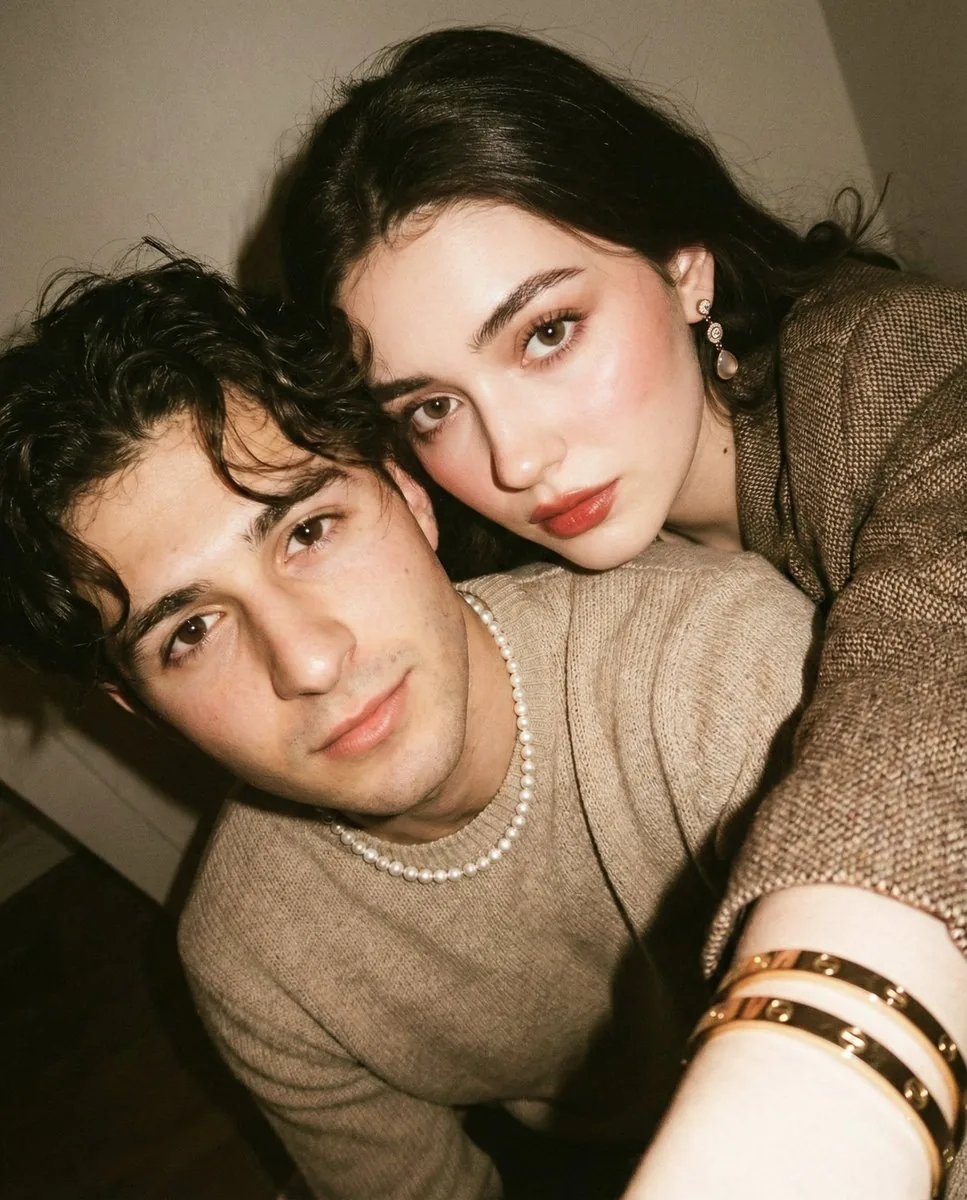 Vintage Film Selfie with Direct Flash reference