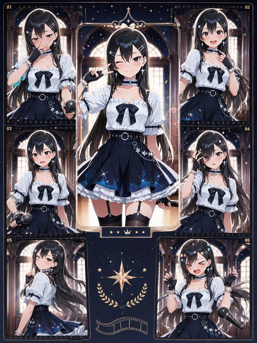 Celestial Idol Character Poster reference
