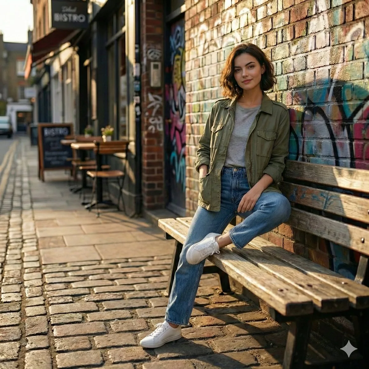 Cinematic Urban Street Scene Prompt reference