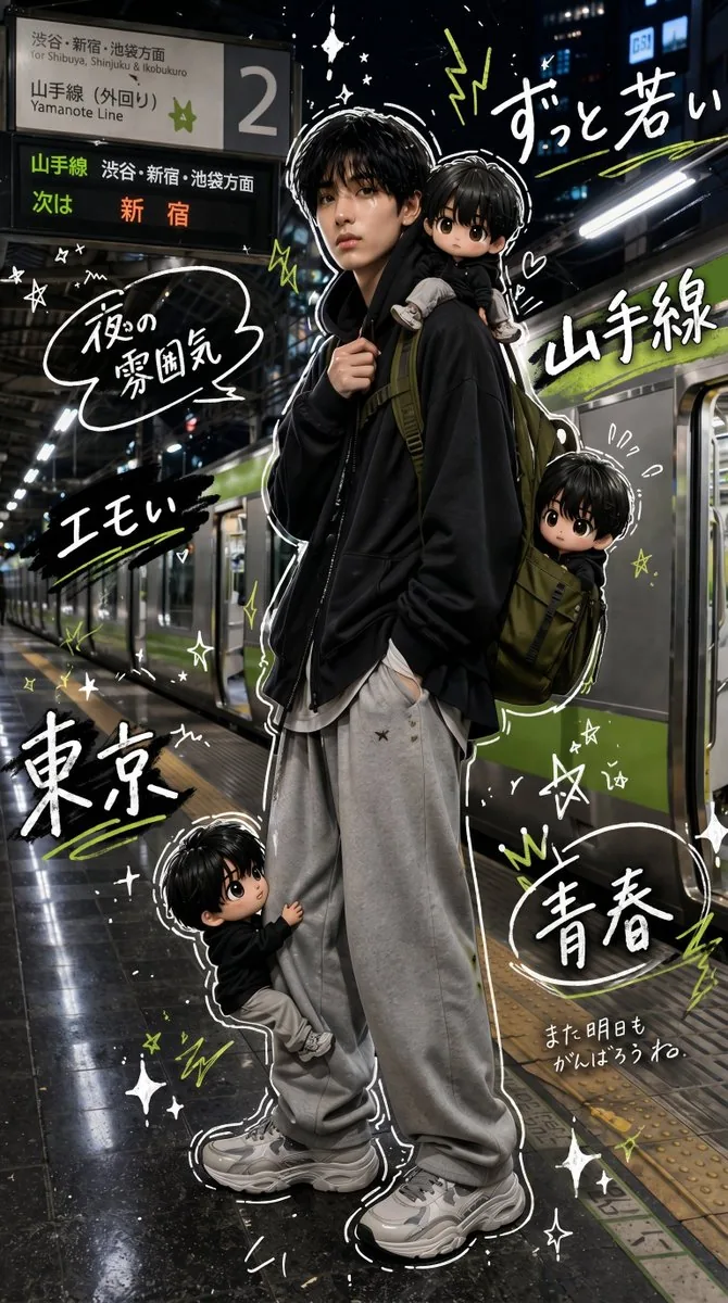 Tokyo Yamanote Youth Poster reference
