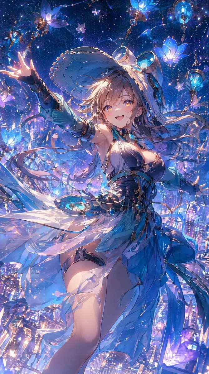 Celestial Blue Fantasy Dancer reference