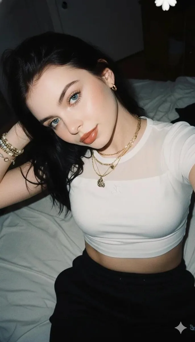 2000s Aesthetic Flash Selfie Prompt - Nano Banana Pro AI Prompt for Social Media Post reference