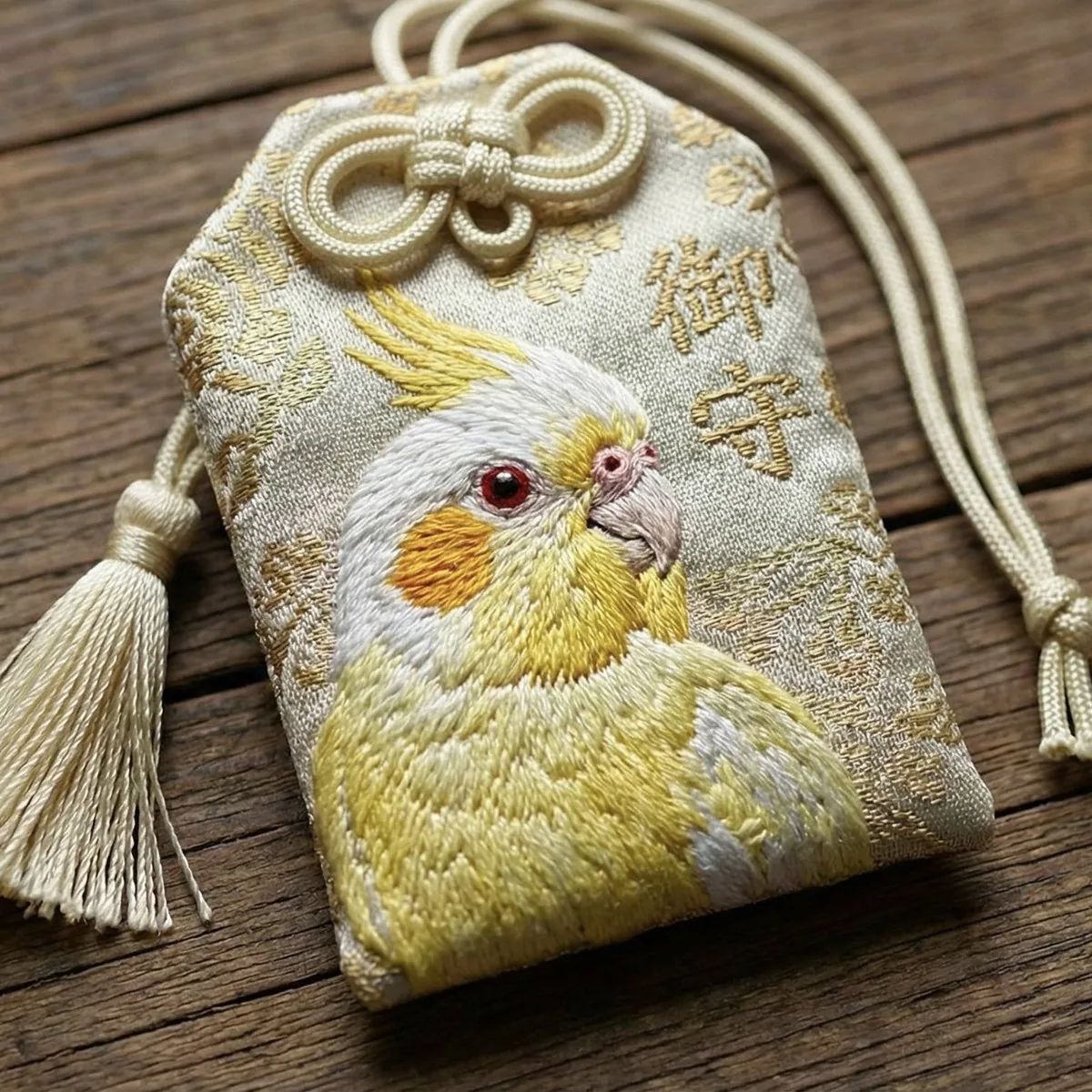 Realistic Cockatiel Amulet Generation reference