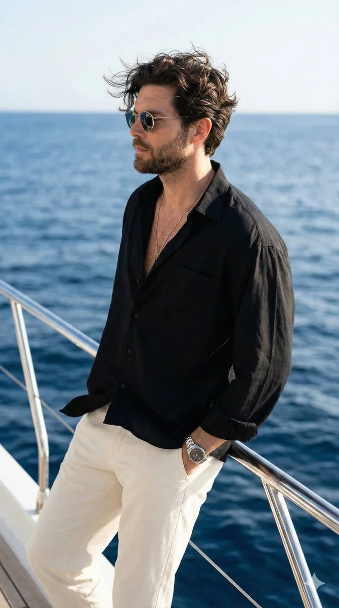 Hyper-Realistic Cinematic Yacht Photo reference