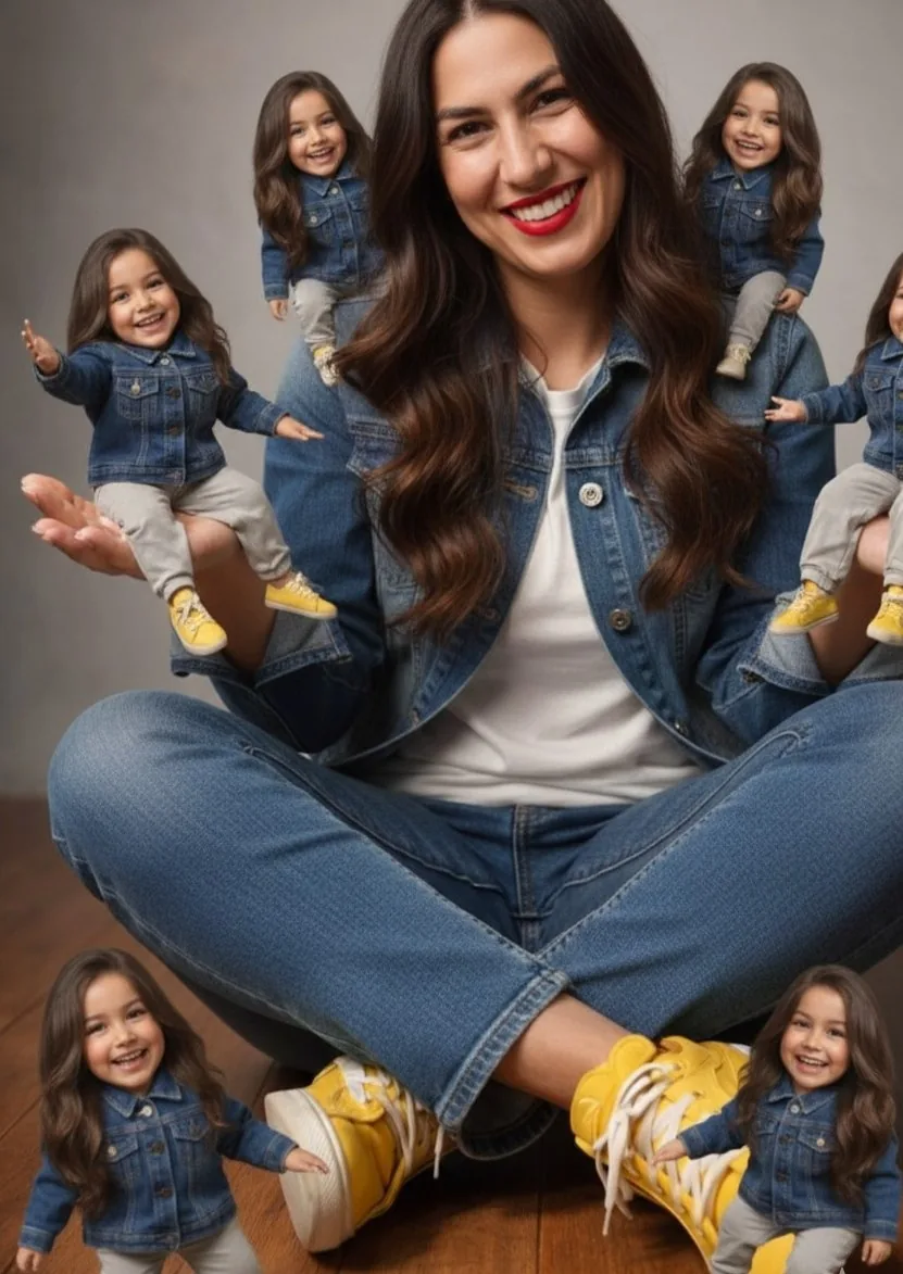 Ultra-Realistic Miniature Clone Studio Portrait reference