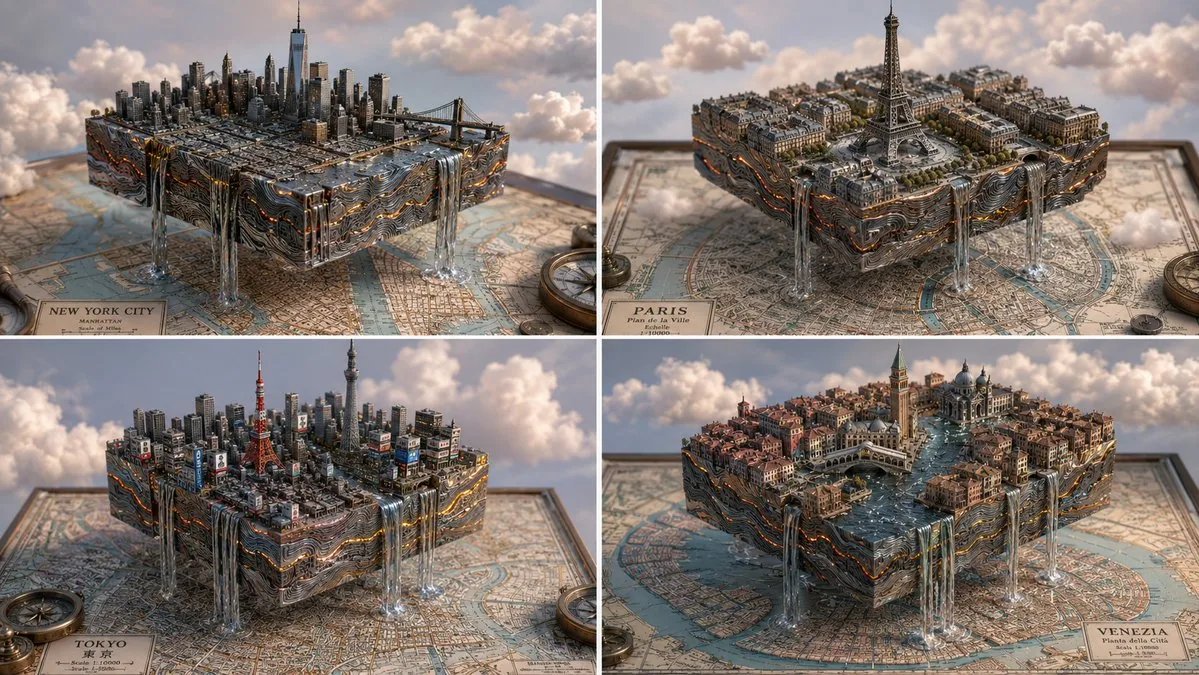 Isometric Magma Damascus Steel Cities reference