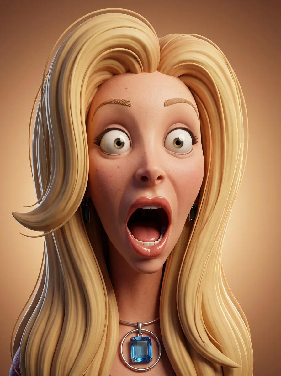 Hyper-Expressive 3D Cartoon Portrait from Photo Reference - Nano Banana Pro AI Prompt for Profile / Avatar reference