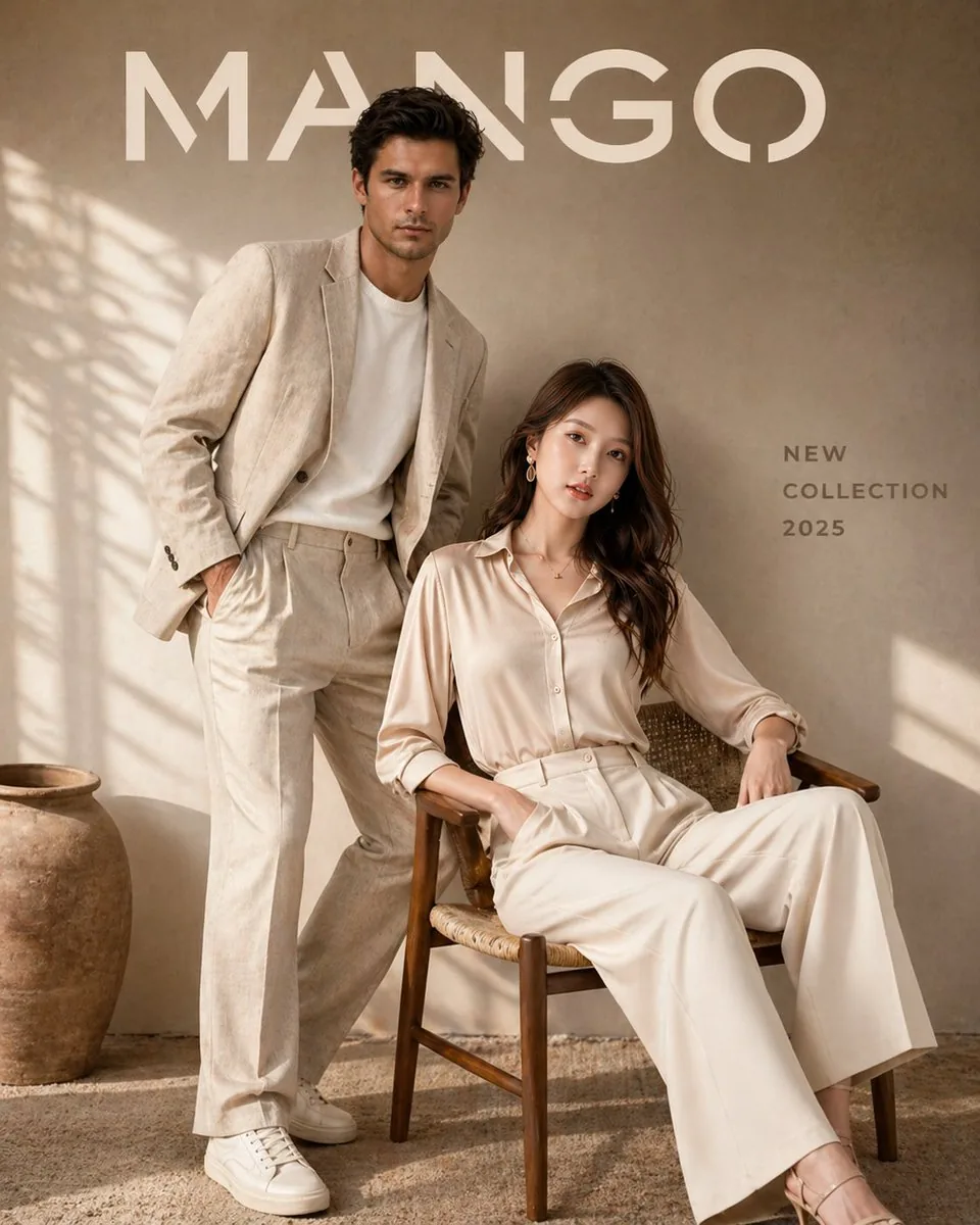 Luxury Fashion Brand Advertisement reference