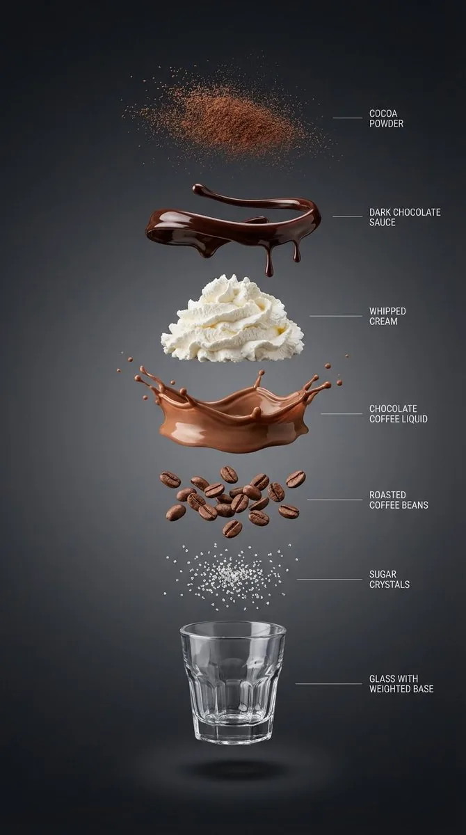Exploded View Infographic Prompts for Coffee and Milkshakes - Nano Banana Pro AI Prompt for Infographic / Edu Visual reference
