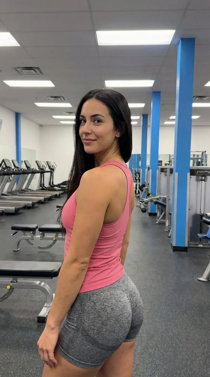 Gym Pose Portrait with Reference Image Adherence - Nano Banana Pro AI Prompt for Social Media Post reference