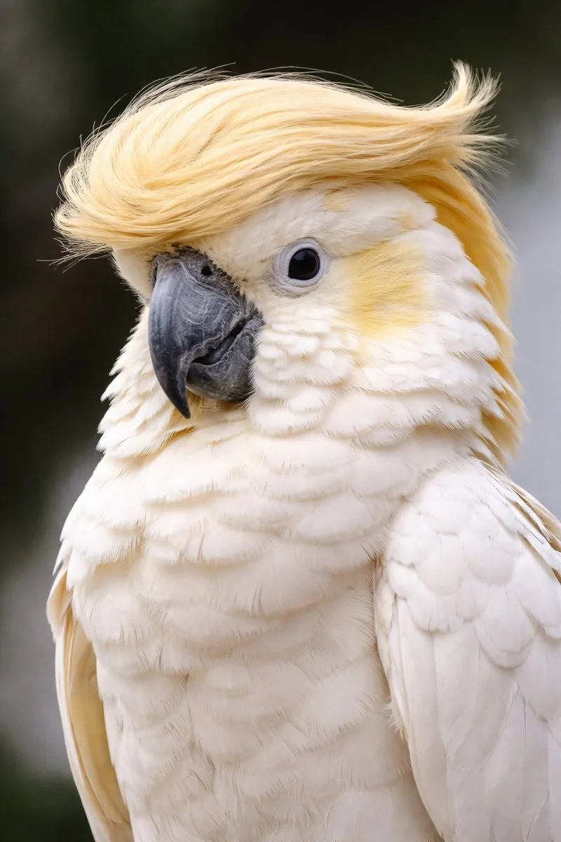 Cockatoo with a Comb-Over reference