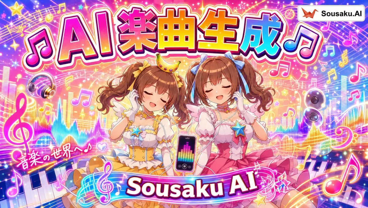 Magical Girl AI Music Thumbnail reference