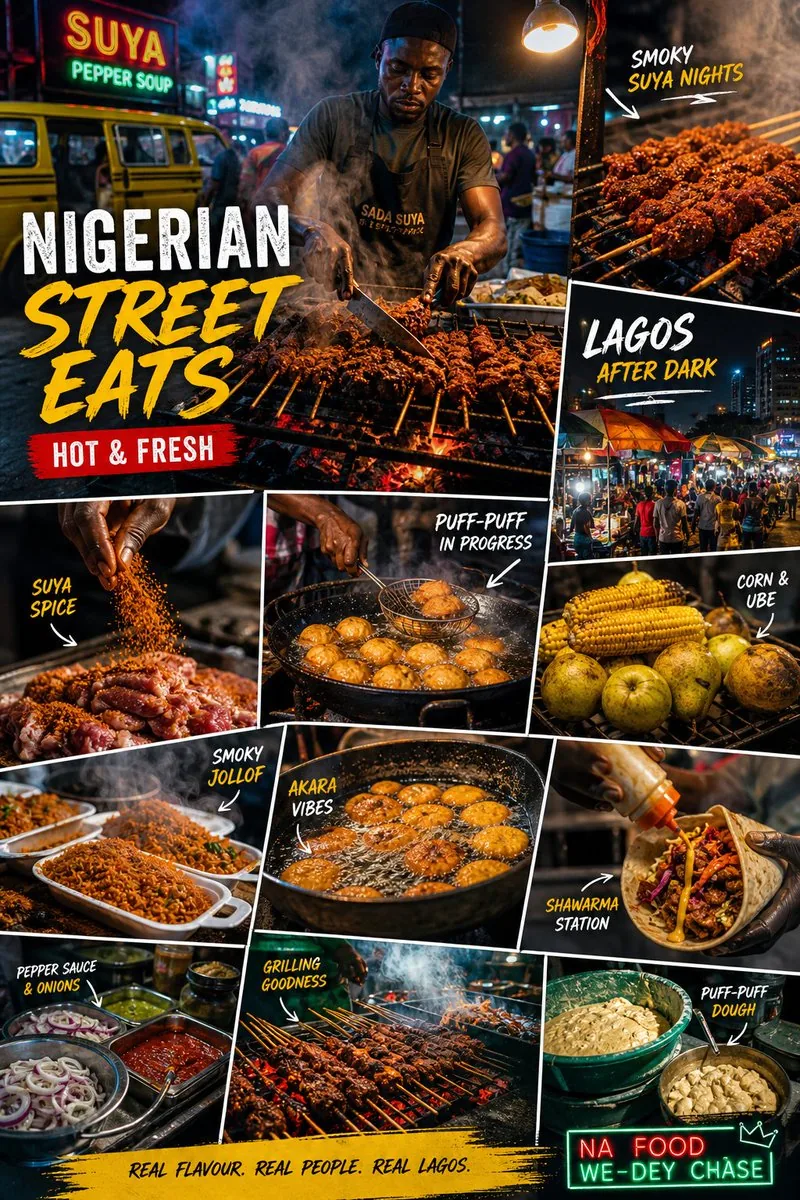 Nigerian Street Eats Collage reference