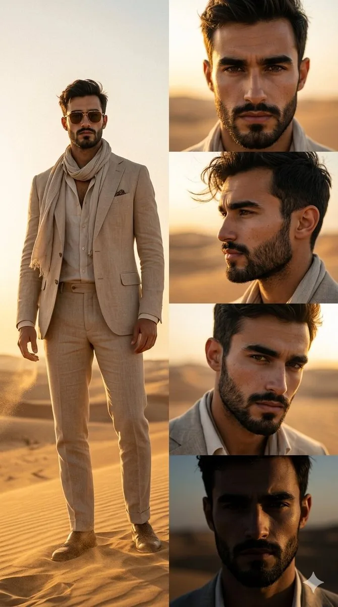 Desert Fashion Magazine Layout reference