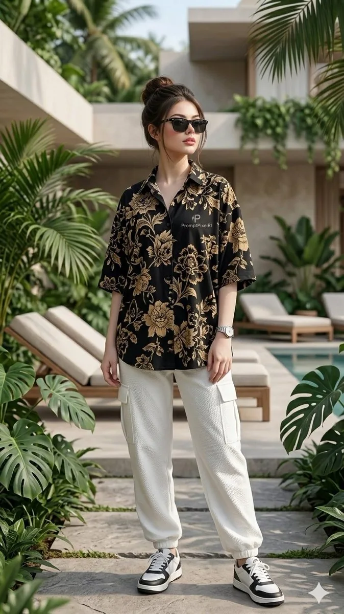 Luxury Resort Fashion Portrait reference