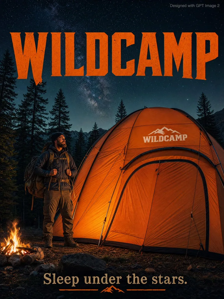 Rugged Adventure Outdoor Ad Poster reference