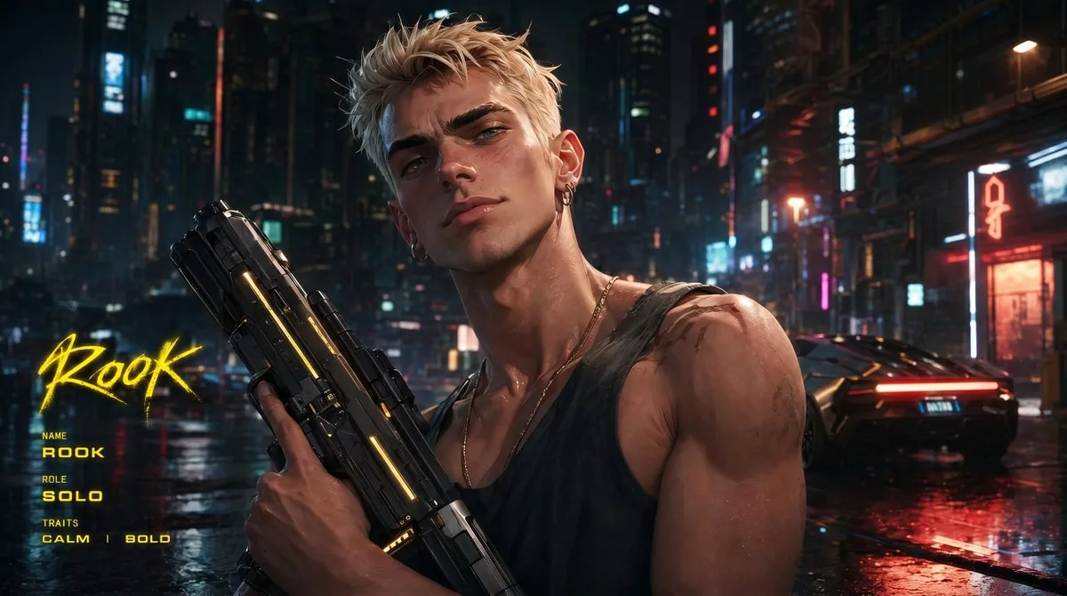 Cyberpunk Character Redesign reference