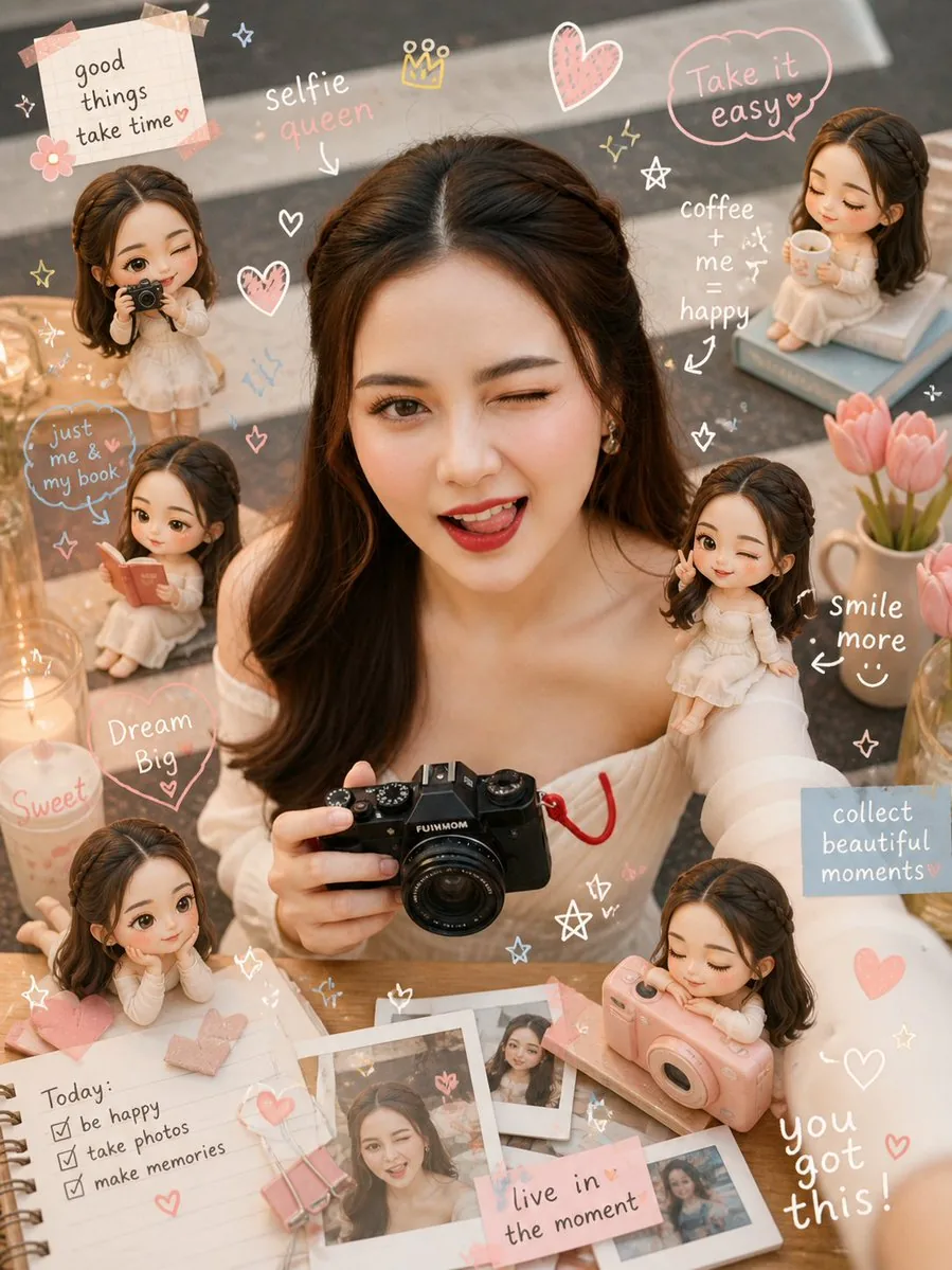 Cozy Scrapbook Photo Transformation reference