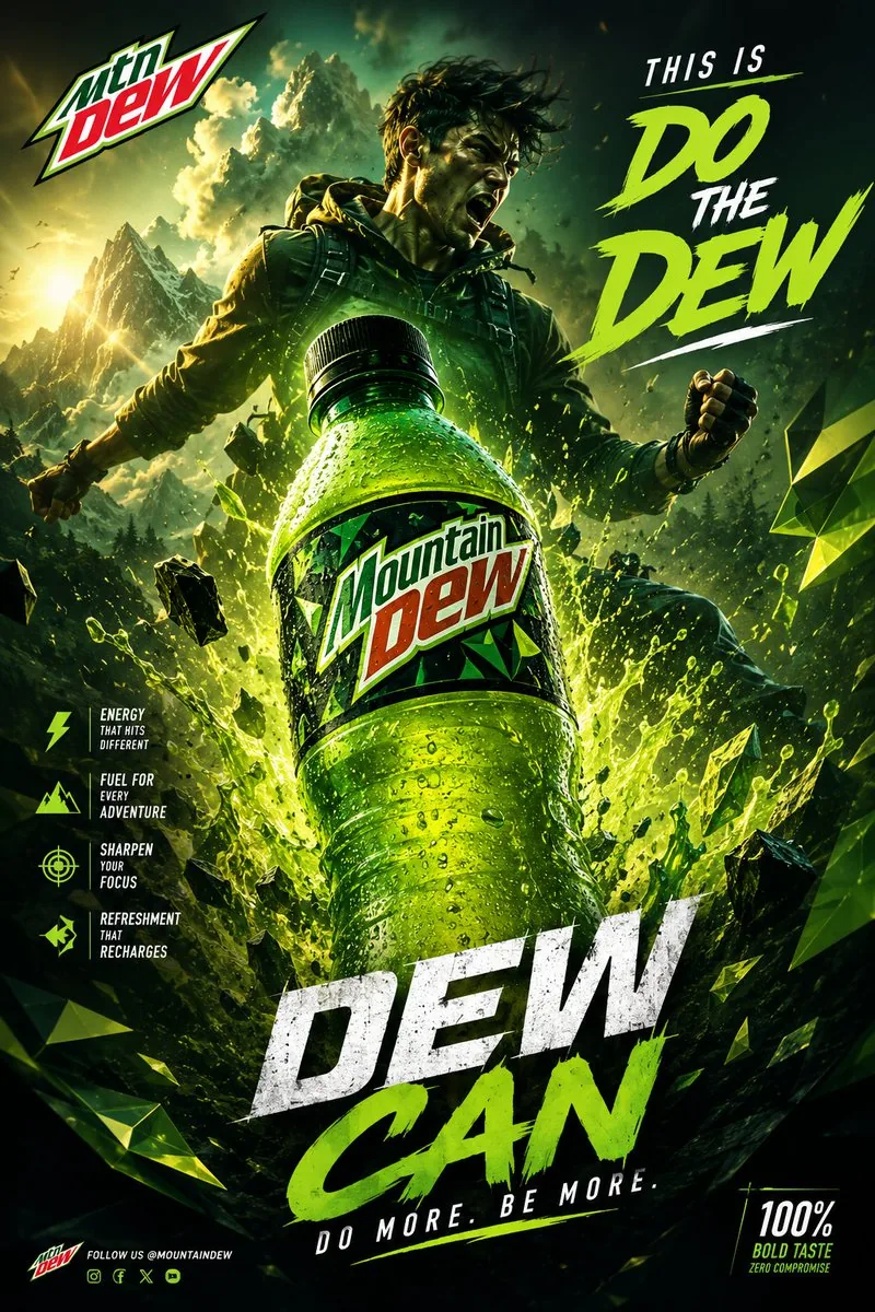 Luxury Drink Advertisement Poster reference