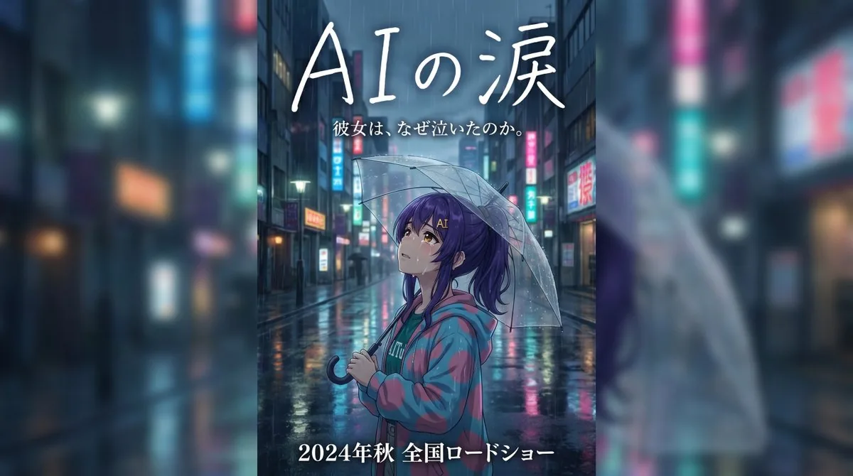 Rainy Japanese Movie Banner reference